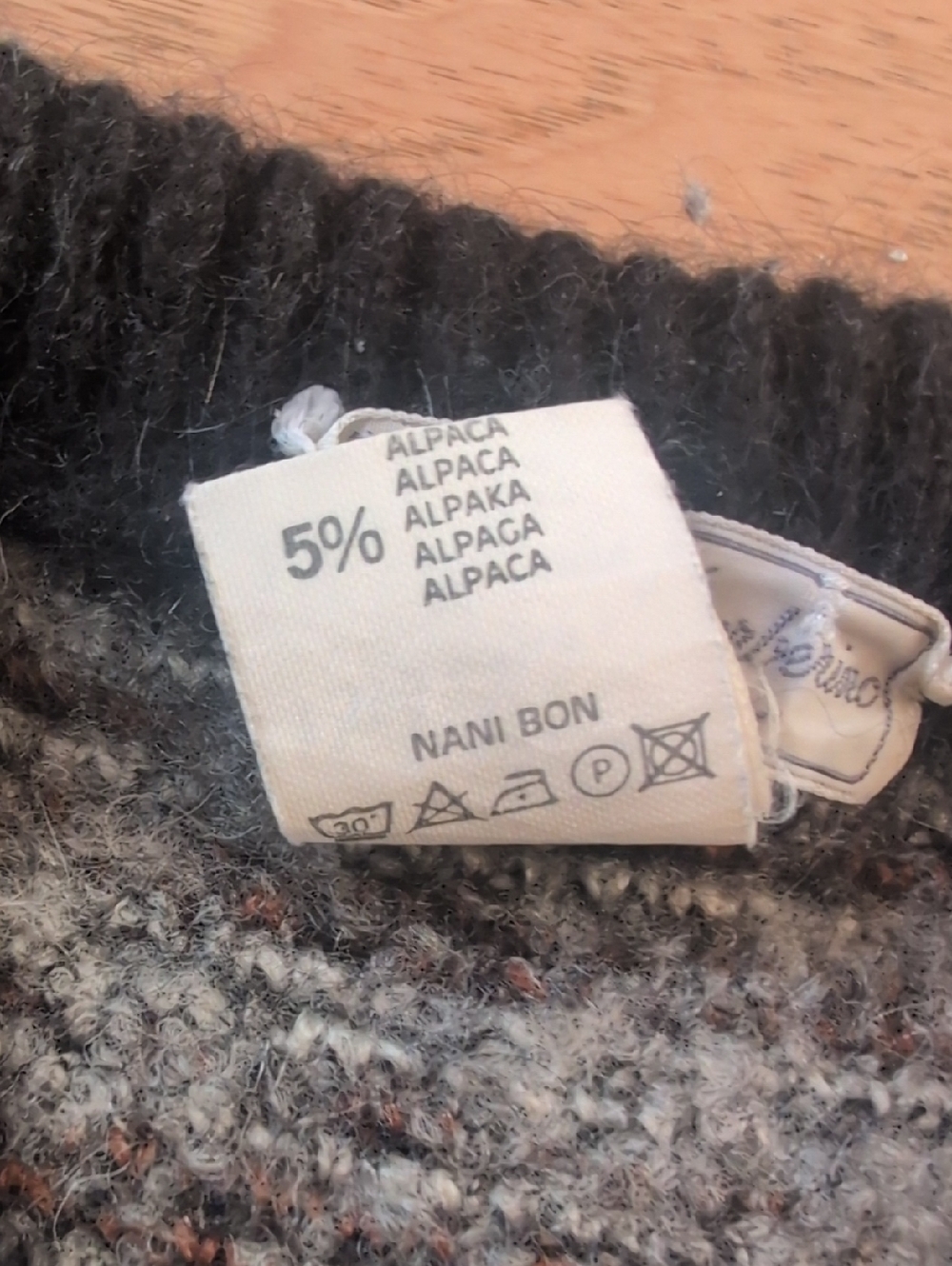 Grey And Black Paolo De Barberino Sweater - Picture 4 of 4